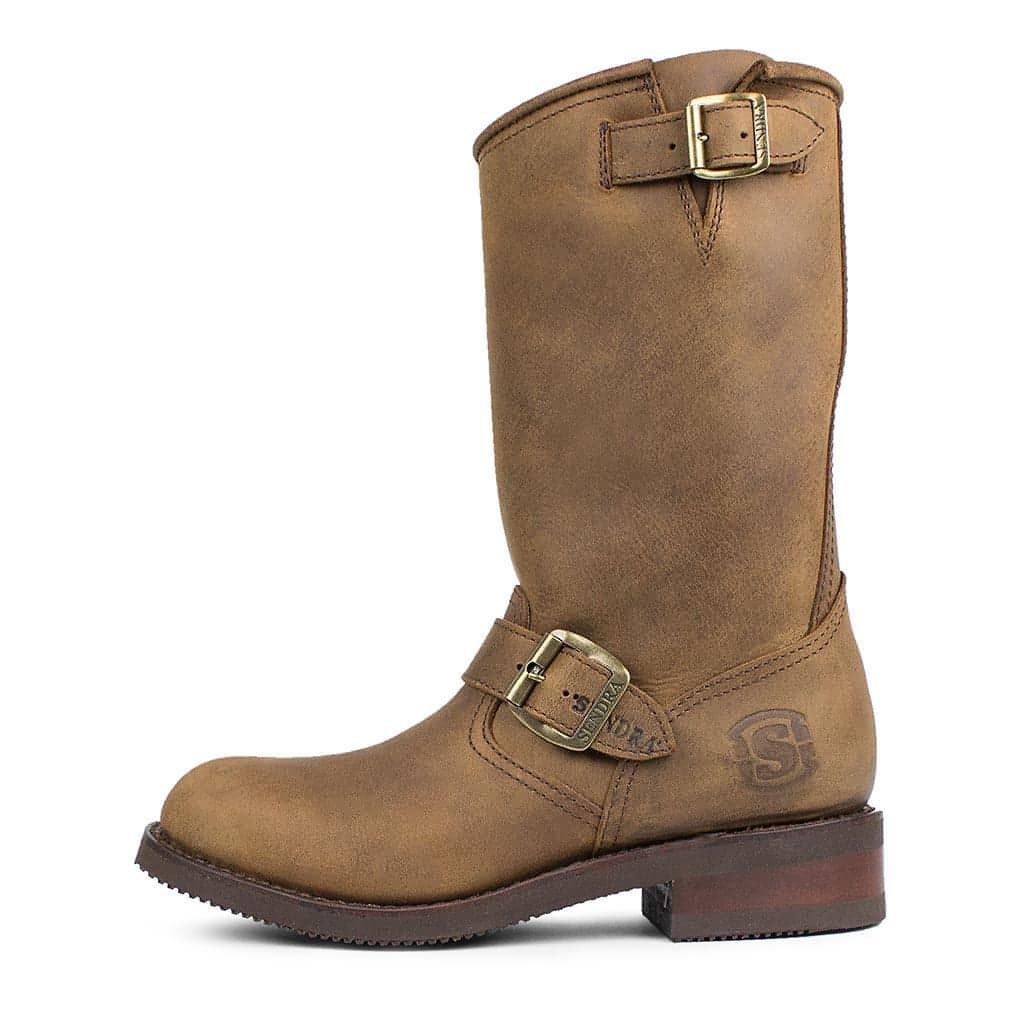 2944 CAROL FLOTER TANG WASHED SHOP BOOTS